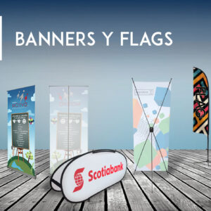 X-banner solo impresión